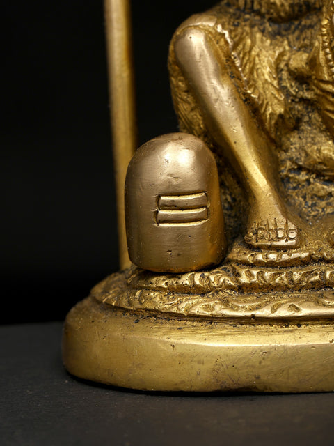 4" Small Shiva Family | Brass Statue | Made In India