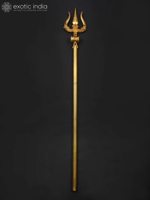 63" Large Size Lord Shiva's Trishul (Trident) | Made In India | Handmade