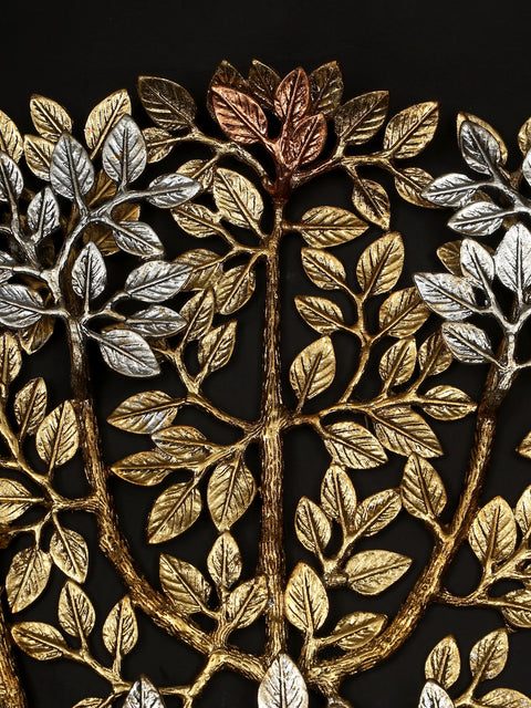 31" Large Brass Tree of Life with Perched Birds | Wall Mount | Home Decor