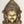 8" Brass Goddess Durga Wall Hanging Mask | Made In India