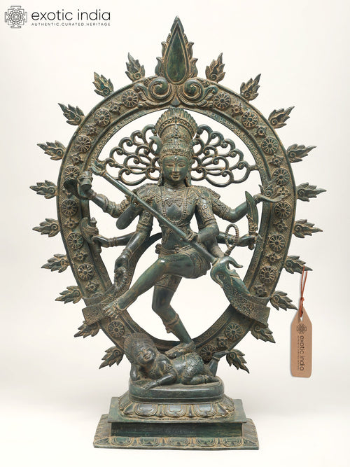 27" Lord Shiva Nataraja Handmade Brass Statue