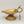 3" Small Handheld Ritual Brass Diya with Carvings