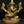 2" Small Four Handed Lord Ganesha Writing The Mahabharata | Brass Statue