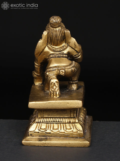 2" Small Laddu Gopal Krishna | Brass Statue