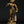 5" Small Apsara Standing on Pedestal | Brass Statue for Home DŽcor