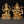 18" Four Armed Blessing Lakshmi - Ganesha Pair | Brass Statues