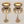 16" Pair of Designer Brass Urli with Dangling Bells | Home Decor