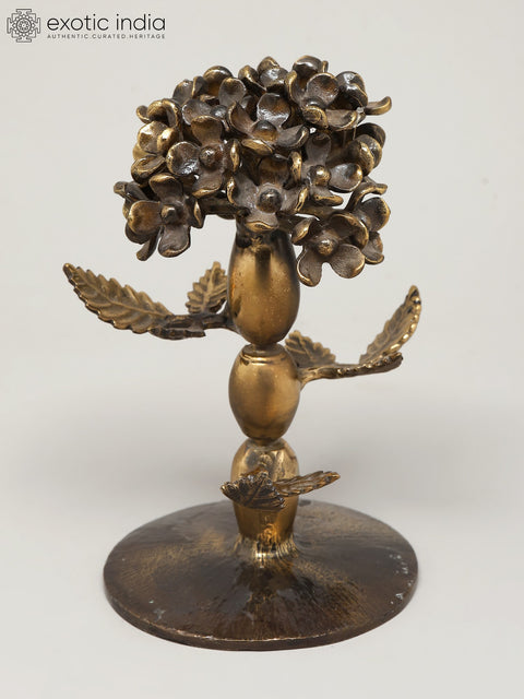 7" Brass Table Tree | Decorative Item
