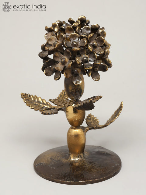 7" Brass Table Tree | Decorative Item