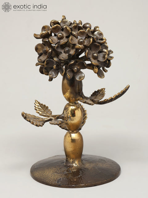 7" Brass Table Tree | Decorative Item