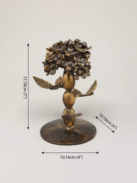 7" Brass Table Tree | Decorative Item