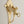8" Bird Design Wall Hanging Bracket with Hook in Brass