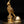 4" Small Brass Parrot Statue with Card Holder | Table Piece