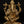 3" Small Chaturbhuja Ganesha Seated on Conch | Brass Sculpture