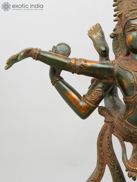 20" Ananda Tandava Shiva (Nataraja) | Brass Statue