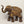 25" Royal Elephant with Upraised Trunk | Brass Statue | Home Decor