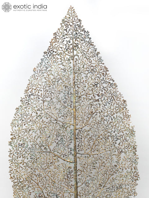 84" Large Size Leaf Shaped Tree of Life | Home Decor