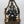 24" Black and Gold Blessing Lord Ganesha with Kirtimukha Prabhavali | Brass Statue