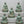 10" Set of Five Buddha Seated in Different Mudras | Brass Statues
