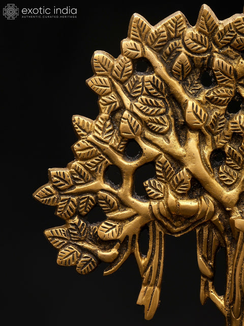 8" Brass Tree of Life | Table Decor