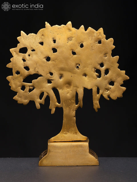 8" Brass Tree of Life | Table Decor