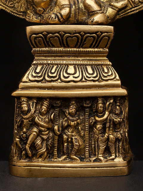14" Brass Nataraja (Dancing Lord Shiva) | Handmade | Made In India