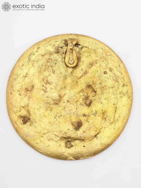 7" Navadurga (The Nine Forms of Goddess Durga) | Wall Hanging Brass Statue