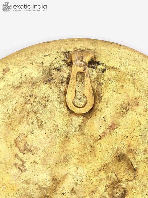 7" Navadurga (The Nine Forms of Goddess Durga) | Wall Hanging Brass Statue