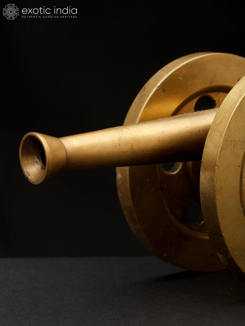 9" Historic Firepower - Decorative Brass Cannon | Collectible Item | Table Decor