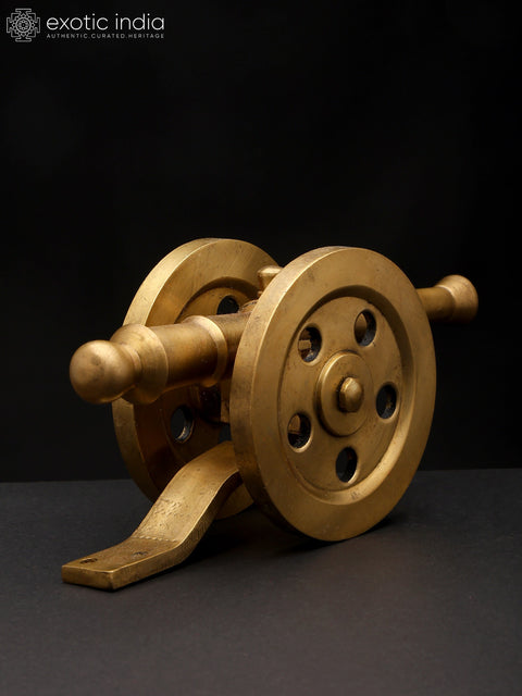 9" Historic Firepower - Decorative Brass Cannon | Collectible Item | Table Decor