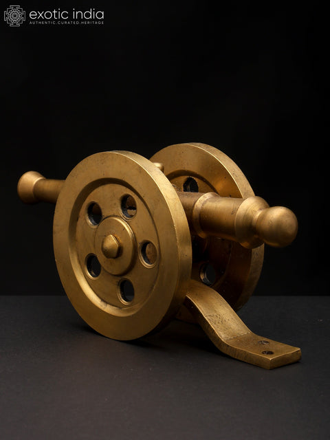 9" Historic Firepower - Decorative Brass Cannon | Collectible Item | Table Decor