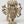 9" Standing Ten Armed Panchamukhi Lord Hanuman | Brass Statue