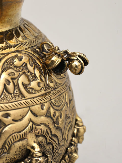 Brass Superfine Ashtalakshmi Kalash