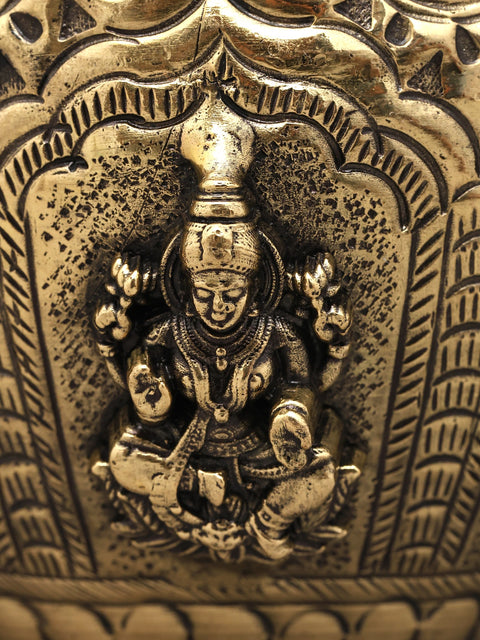 Brass Superfine Ashtalakshmi Kalash