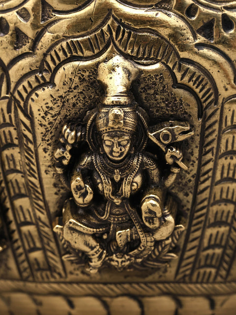 Brass Superfine Ashtalakshmi Kalash