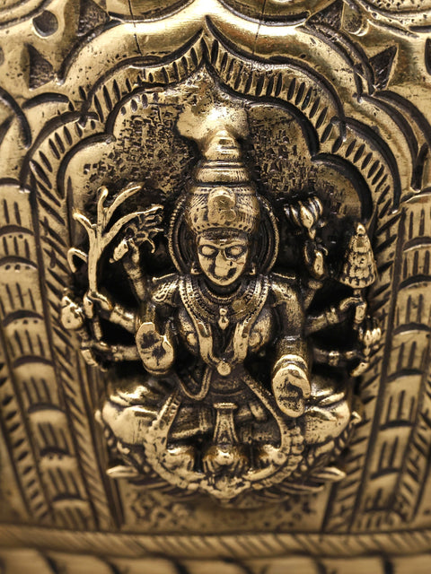 Brass Superfine Ashtalakshmi Kalash