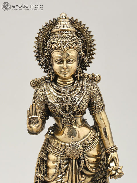 9" Superfine Shri Ram Darbar | Set of Four Brass Statues