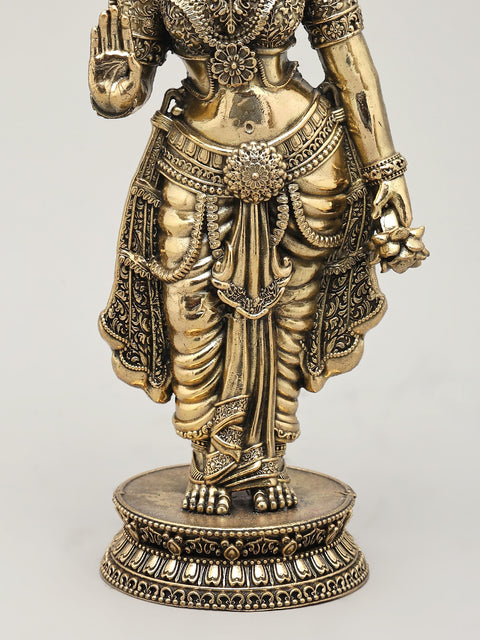 9" Superfine Shri Ram Darbar | Set of Four Brass Statues