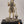 14" Superfine Idol of Lord Hanuman in Blessing Gesture with Mace and Wood Base | Brass Sculpture