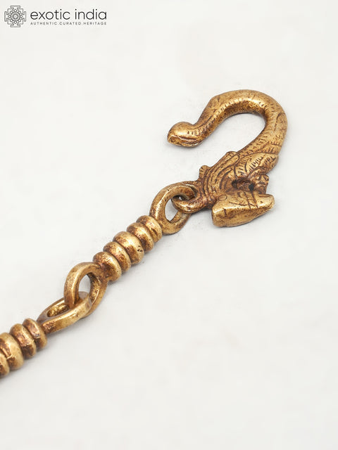 Hanging Temple Bell in Brass | Ritual Item | Made In India