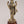 7" Superfine Goddess Lakshmi Standing on Lotus with Wood Base | Brass Sculpture