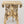 11" Elephant Design Square Shaped Brass Pedestal with Dangling Bells and Ghungroos