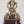7" Superfine Four Armed Majestic Lord Ganesha with Dual Mushak on Wood Base | Brass Idol