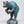 8" Standing Polar Bear Holding Fish | Decorative Brass Statue | Table Decor