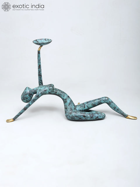 27" Graceful Offering Lady Candle Holder | Home Decor