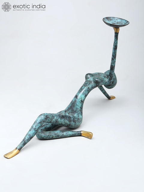 27" Graceful Offering Lady Candle Holder | Home Decor