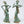 10" Rhythm of Grace | Dancing Diva Brass Statues Pair | Home Decor