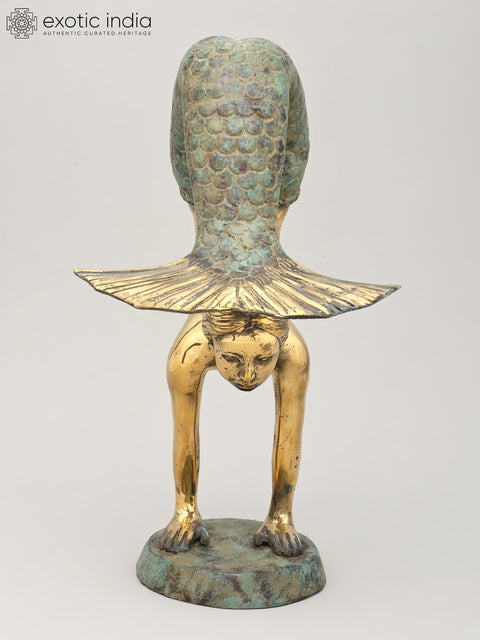 The Mermaid Reimagined, Not a Mythic Siren but a Disciplined Practitioner of Yoga