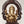 10" Brass Chaturbhuja Lord Ganesha Idol with Kirtimukha Arch