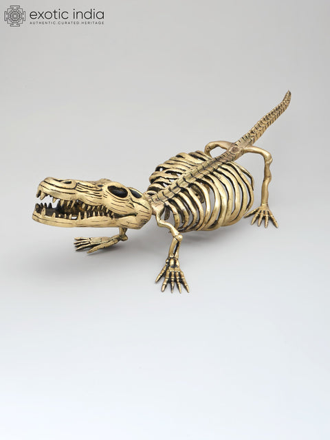 23" Dinosaur Skeleton Decorative Showpiece | Collectible Item